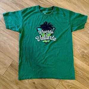 Green Puerto Vallarta T-Shirt - L